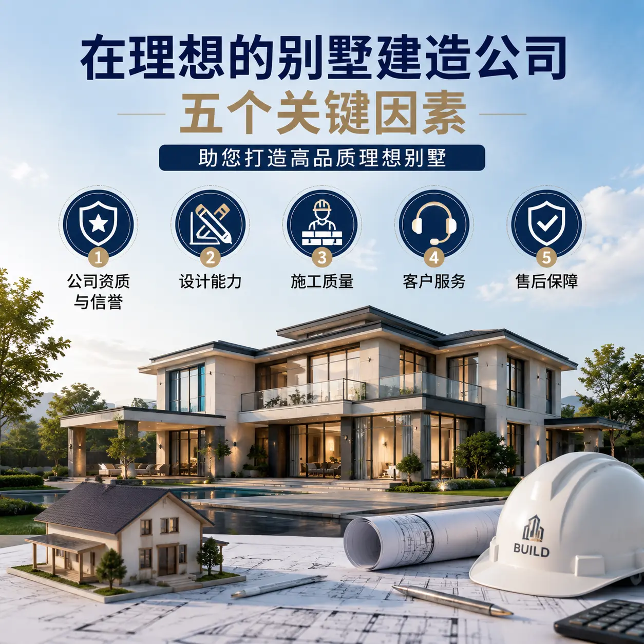 在 河南 找到理想别墅建造公司的五个关键因素