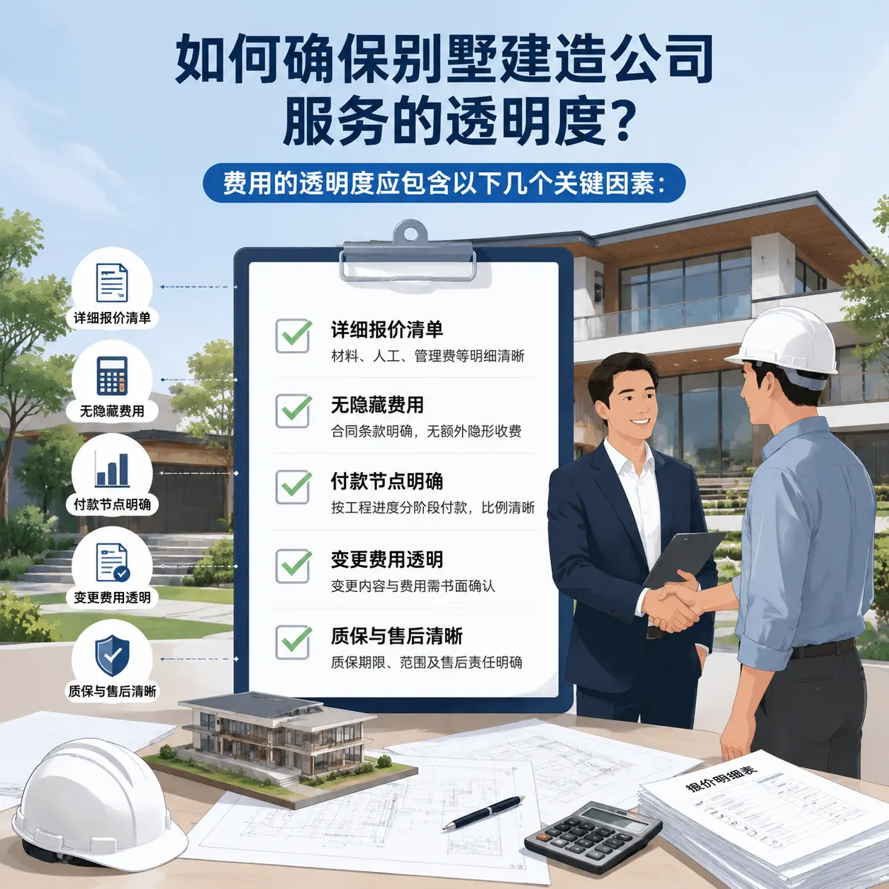 在 河南 如何确保别墅建造公司服务的透明度?
