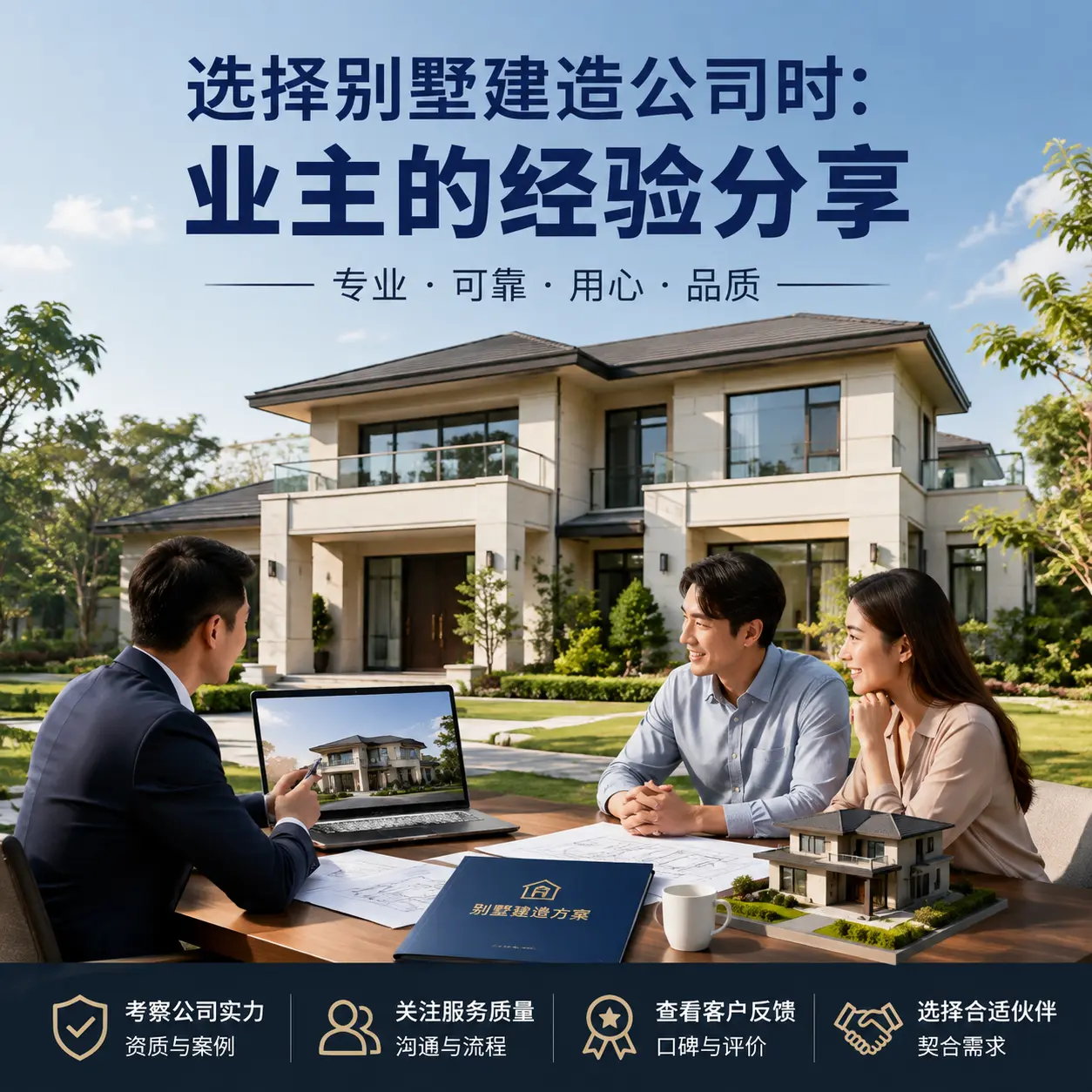 选择别墅建造公司时: 河南 业主的经验分享