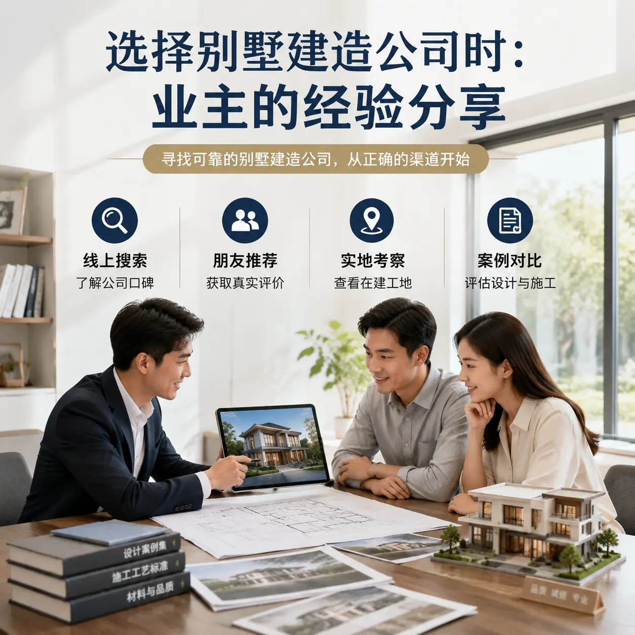 选择别墅建造公司时： 河南 业主的经验分享