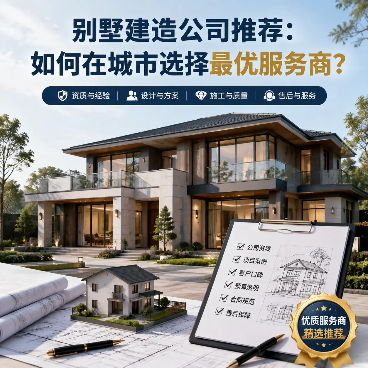 别墅建造公司推荐:如何在 河南 选择最优服务商?