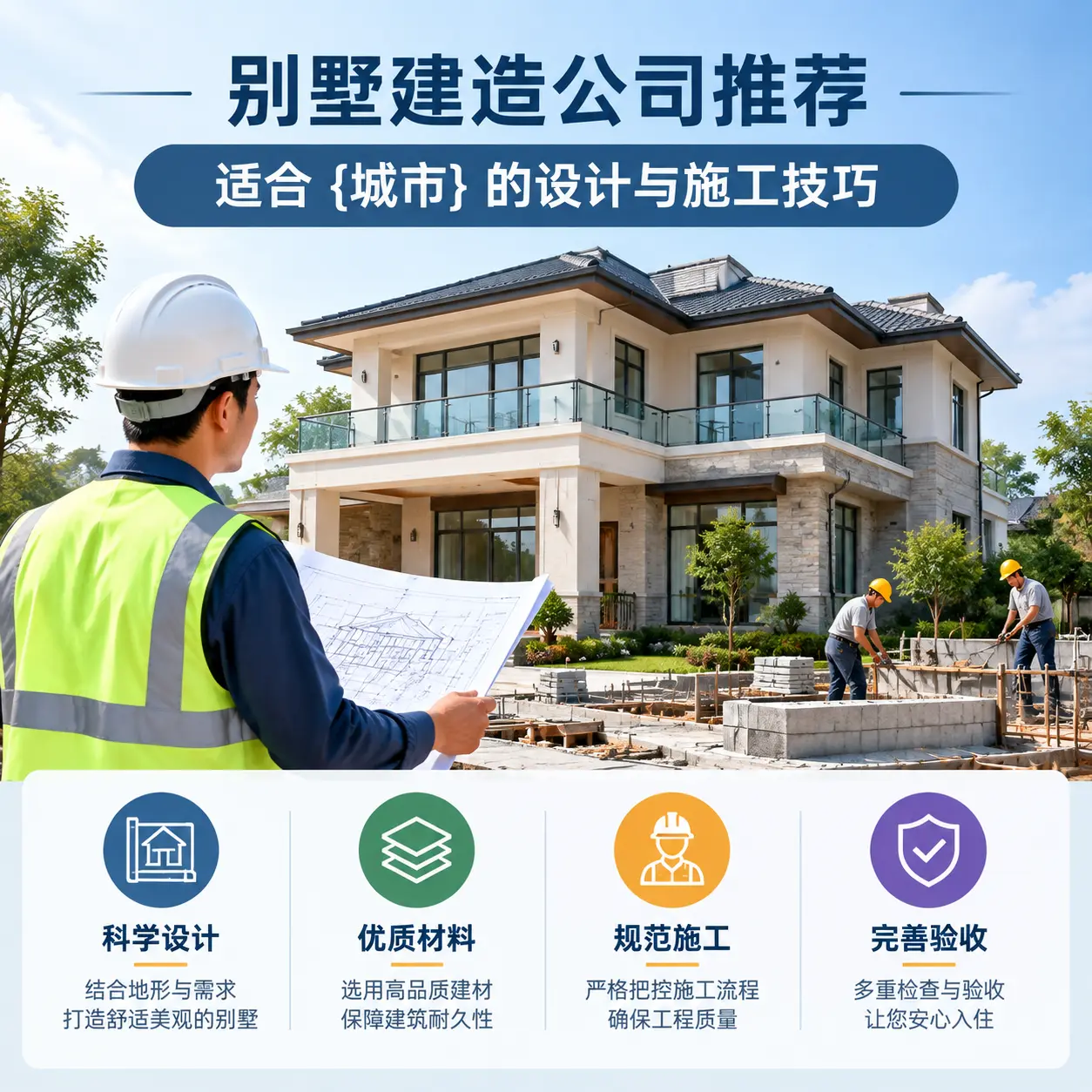 别墅建造公司推荐：适合 河南 的设计与施工技巧