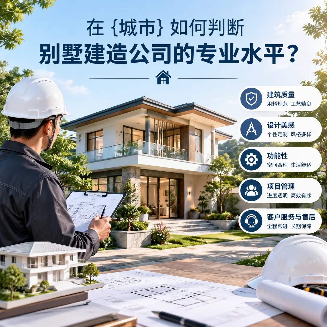 在 河南 如何判断别墅建造公司的专业水平?