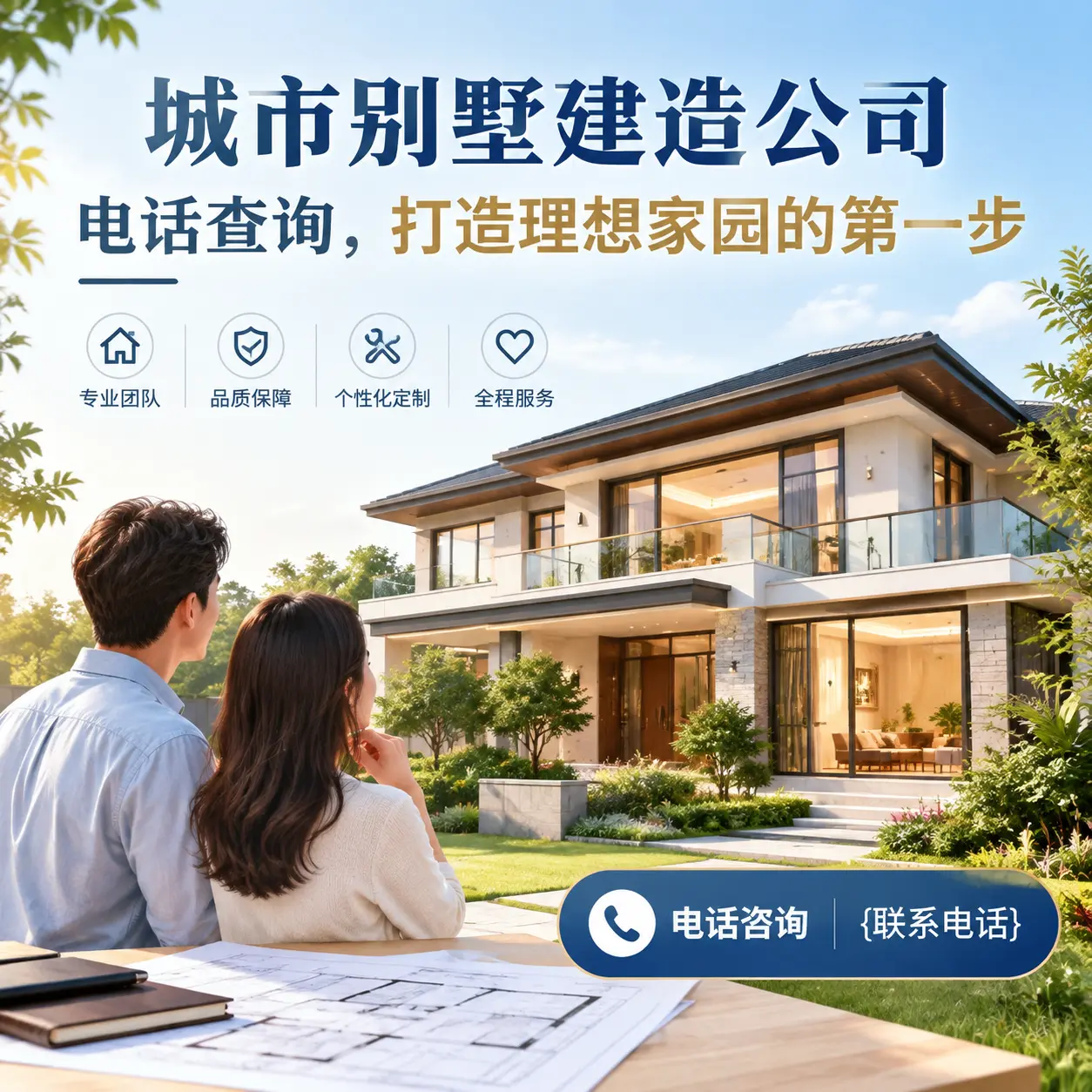 河南别墅建造公司电话查询,打造理想家园的第一步