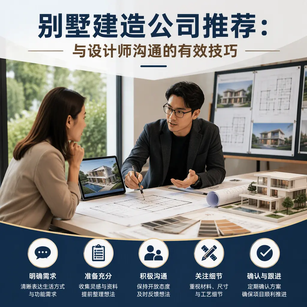 别墅建造公司推荐:与设计师沟通的有效技巧在 河南