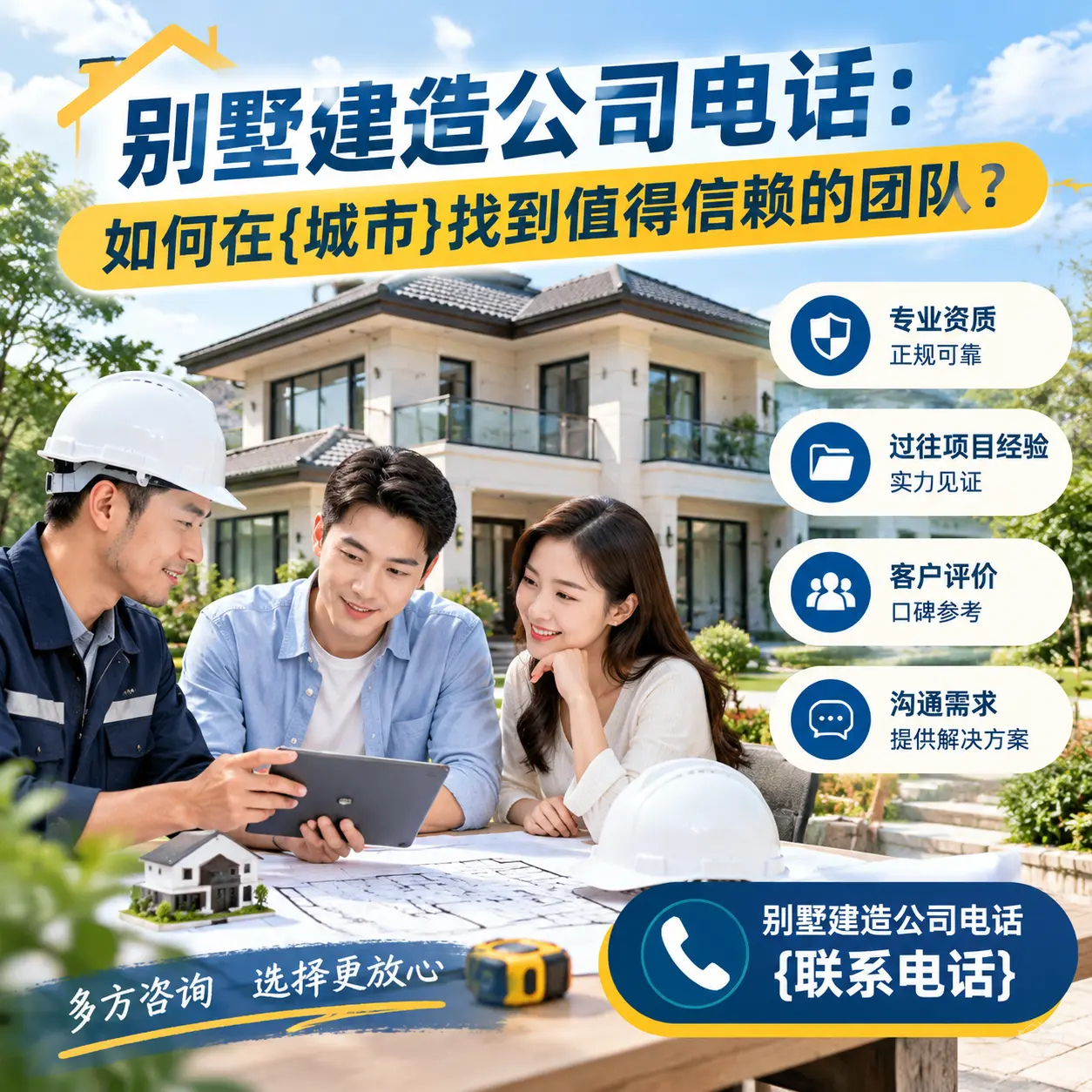 别墅建造公司电话:如何在河南找到值得信赖的团队?