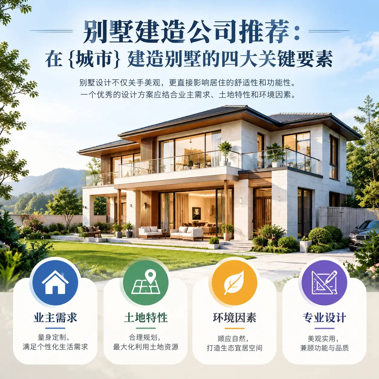 别墅建造公司推荐：在 河南 建造别墅的四大关键要素