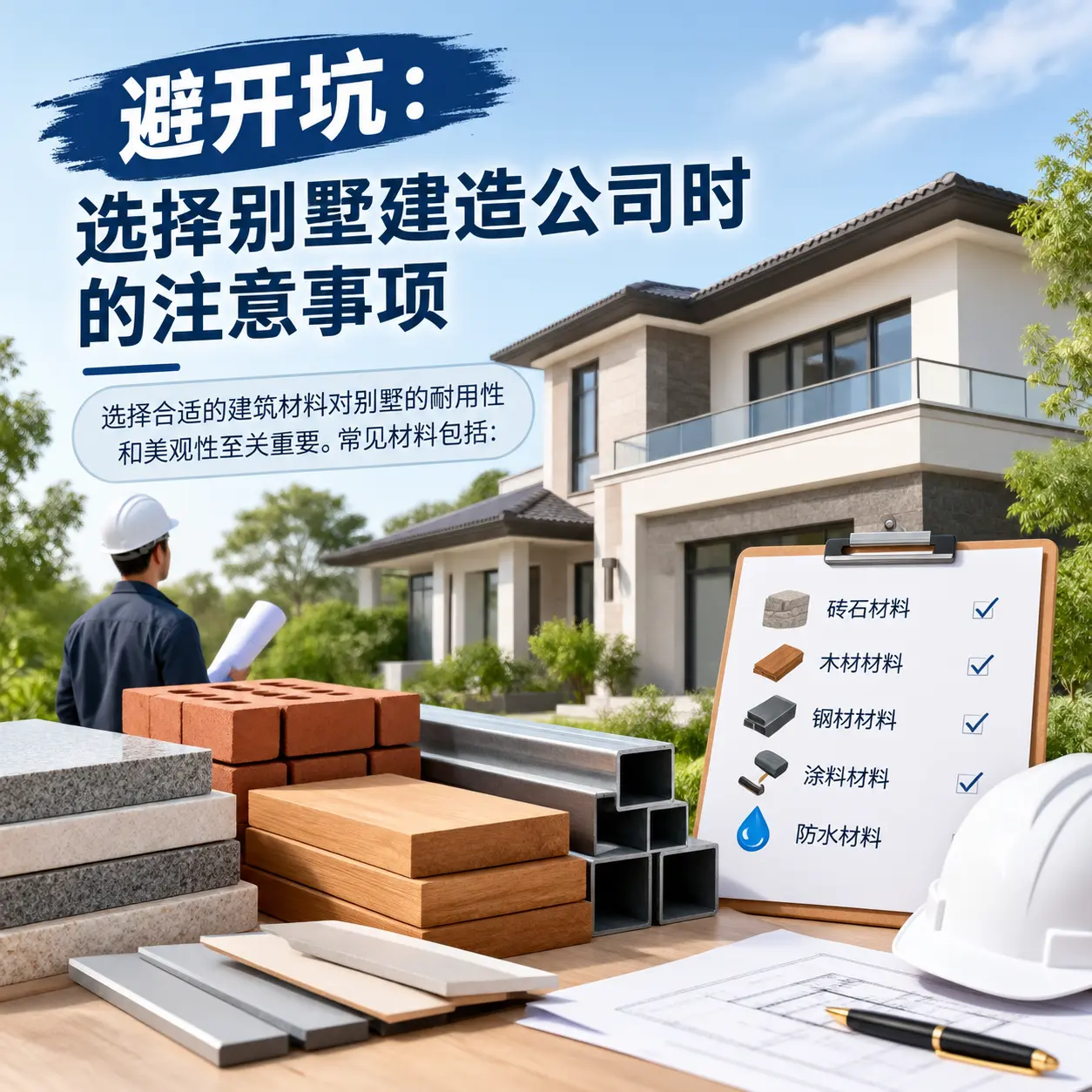 避开坑：选择 河南 别墅建造公司时的注意事项