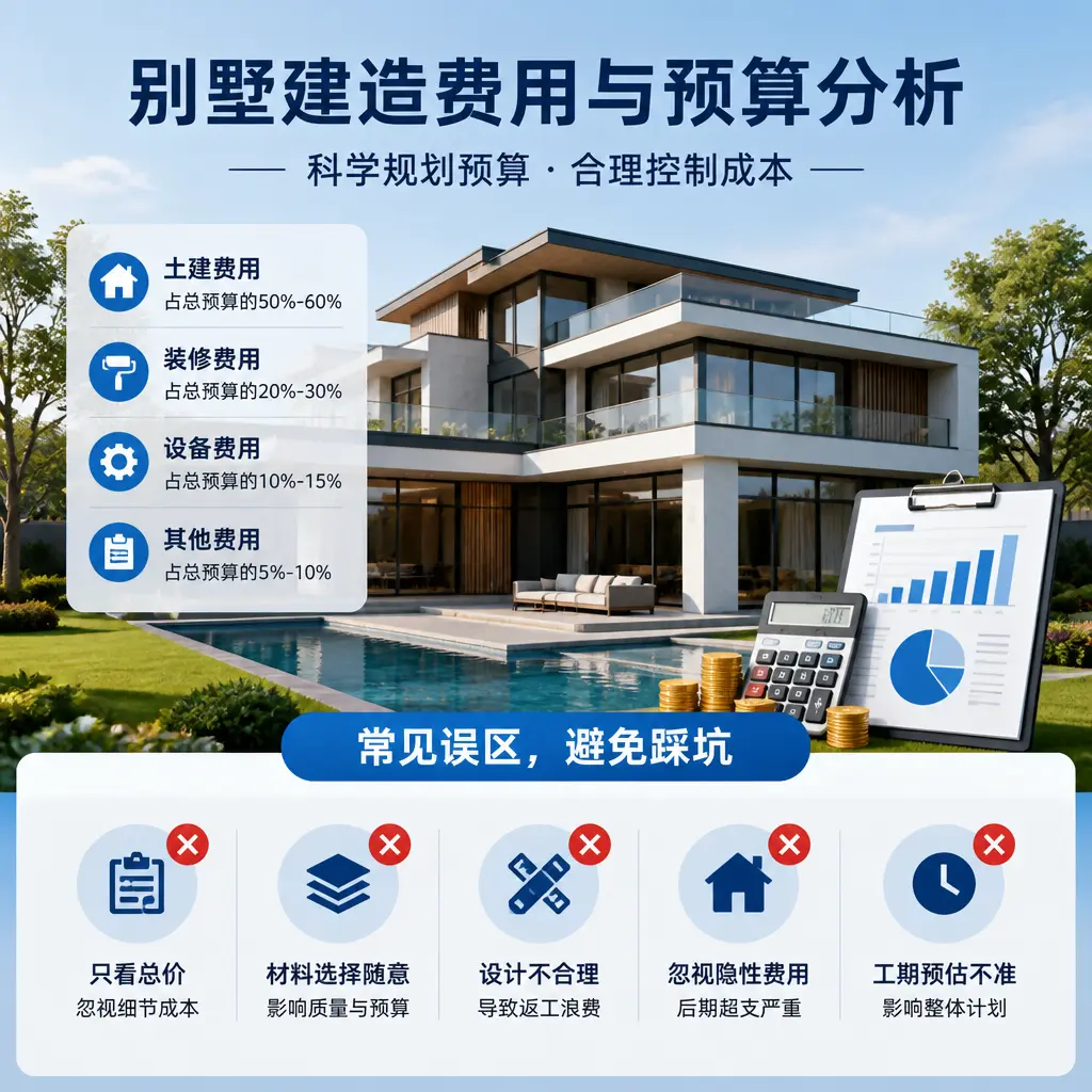 别墅建造公司推荐： 河南 建造别墅的费用与预算分析