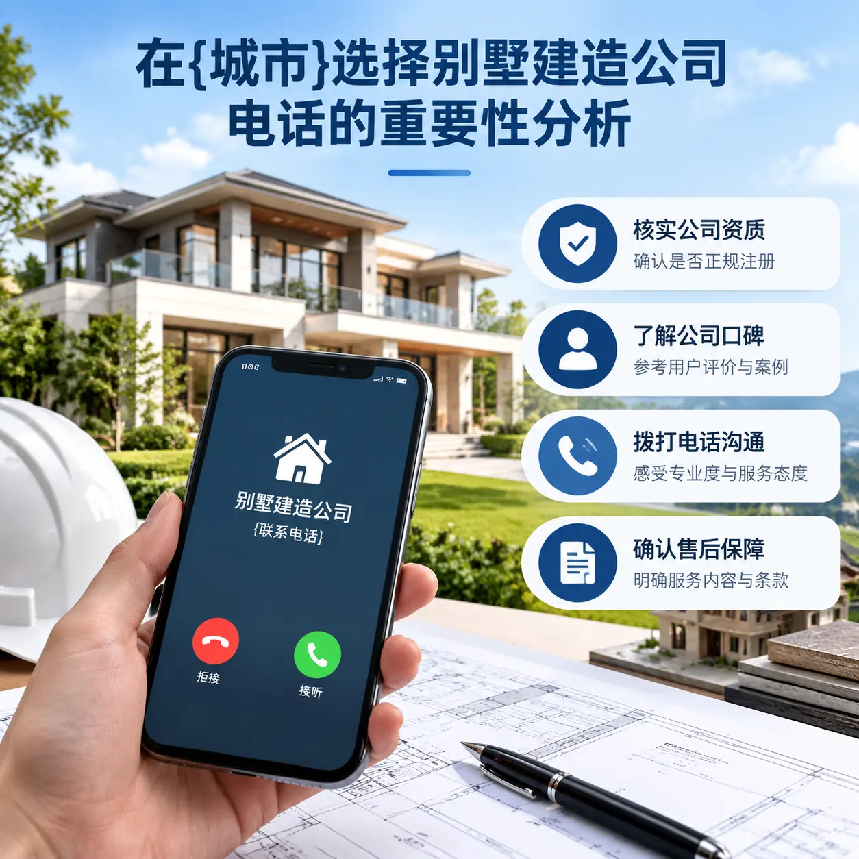在河南选择别墅建造公司电话的重要性分析