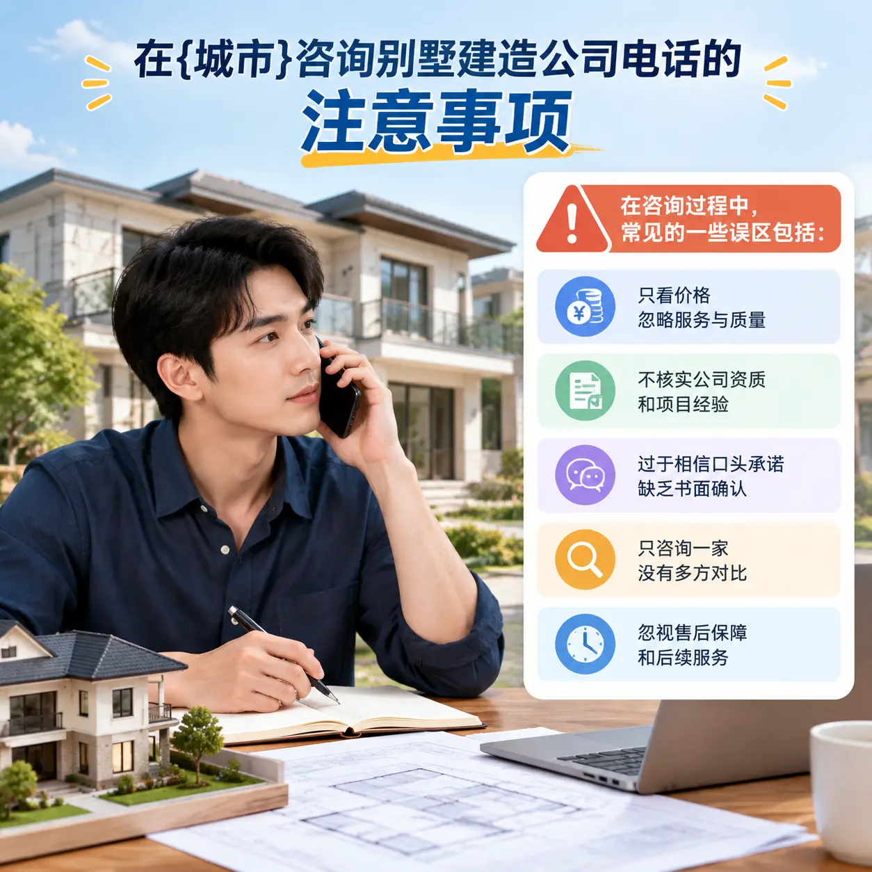 在河南咨询别墅建造公司电话的注意事项