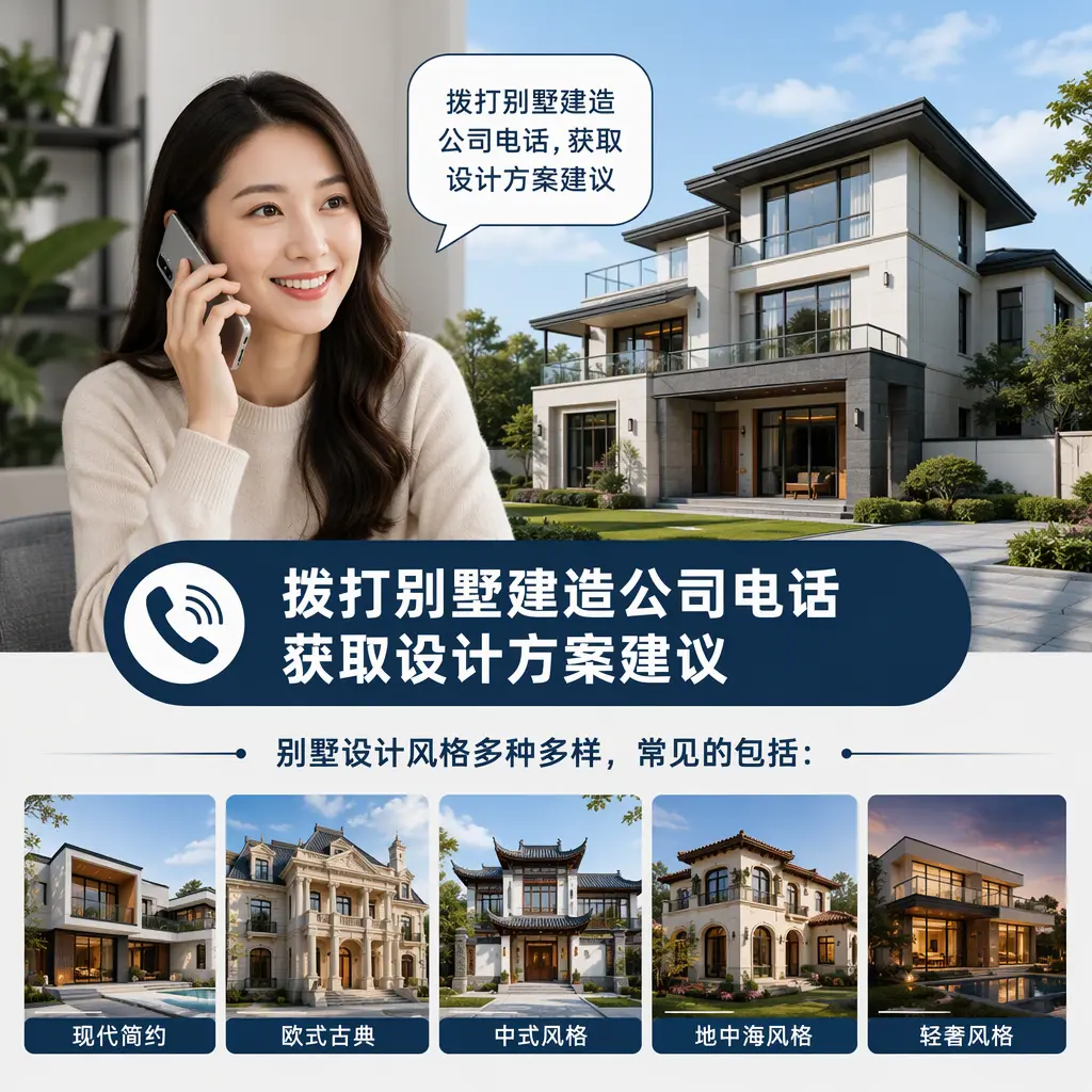 拨打河南别墅建造公司电话，获取设计方案建议
