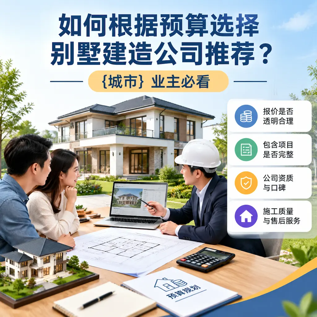 如何根据预算选择别墅建造公司推荐？ 河南 业主必看