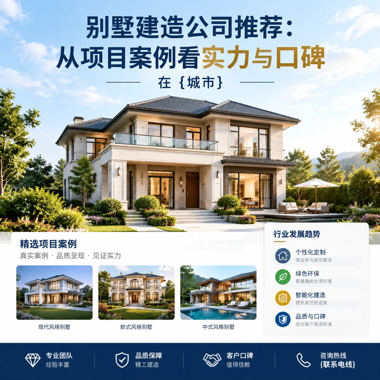 别墅建造公司推荐：从项目案例看实力与口碑在 河南